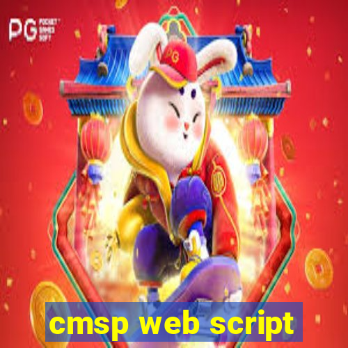 cmsp web script